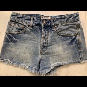 Free People Size 25 Jean Shorts